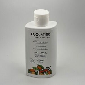 Ecolatier Organic Argana Facial Tonic Revitalizing Nourishing 8.45 oz